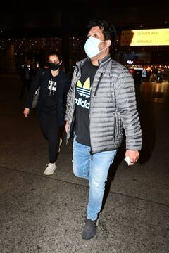 Bappi Lahiri’s Son Bappa Lahiri Returns From US With Family For His Father's Last Rites- See Pics