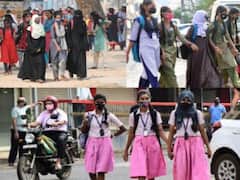 பாசம் வைக்க நேசம் வைக்க... கர்நாடகாவில் கைகோர்த்து நடந்த இந்து - முஸ்லீம் பள்ளித் தோழிகள் - வைரலாகும் புகைப்படங்கள்