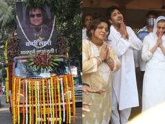 Bappi Lahiri के अंतिम दर्शन करने पहुंचे ये स्टार्स, नम आंखों से दी डिस्को किंग को विदाई