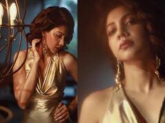 Actress Madonna Sebastian | தங்கமென தகதகனு ஜொலிக்கும் மடோனா செபாஸ்டியன்..! லேட்டஸ்ட் க்ளிக்ஸ்!