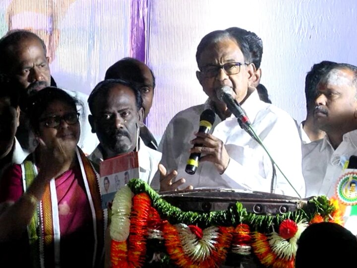 ‛சினிமாவில் வரும் ஒரு நாள் முதல்வரை போல ஒரே நாளில் அனைத்தையும் நிறைவேற்ற முடியாது’ -ப.சிதம்பரம் பிரச்சாரம்!