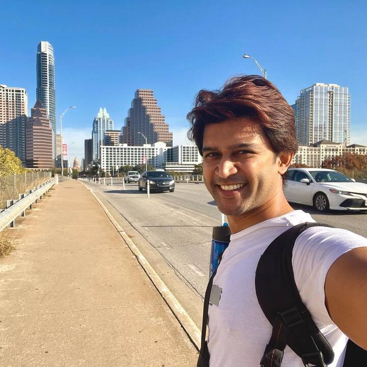 అమెరికాలో అభిజిత్  -Image credit: Abijeeth/Instagram