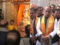 Rajnath Singh At Golden Temple: पंजाब पहुंचकर Rajnath Singh ने टेका Golden Temple में माथा, दुर्गियाना मंदिर में की पूजा, देखें तस्वीरें