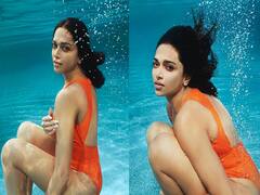 Deepika Padukone Orange Swimsuit: அடியே அழகே... என் அழகே அடியே... தீபிகா படுகோனின் ஸ்விம்மிங் போட்டோஸ்..!