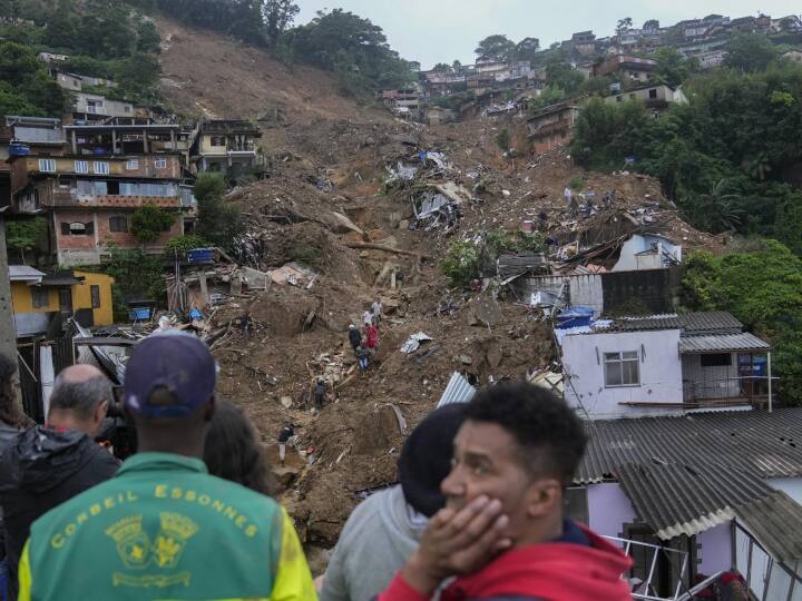 Brazil Rains Brazil Landslides Brazil Death Toll Rises Brazil Rains & Landslides Brazil Rains: ब्राजील में तबाही लाई भारी बारिश, भूस्खलन में कम से कम 78 लोगों की मौत