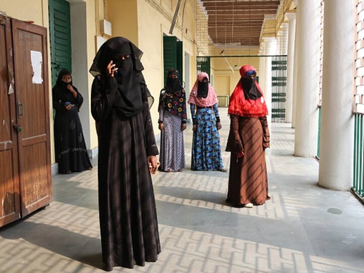 Karnataka Minority Welfare Department restrains students of schools from wearing saffron shawls, scarfs, hijab until further orders Karnataka Government Issues Order Banning Hijab In Minority Institutions