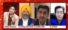 Punjab Elections 2022: Verbal spat erupts b/w Manjinder Singh Sirsa & Arshpreet Singh | Hoonkar