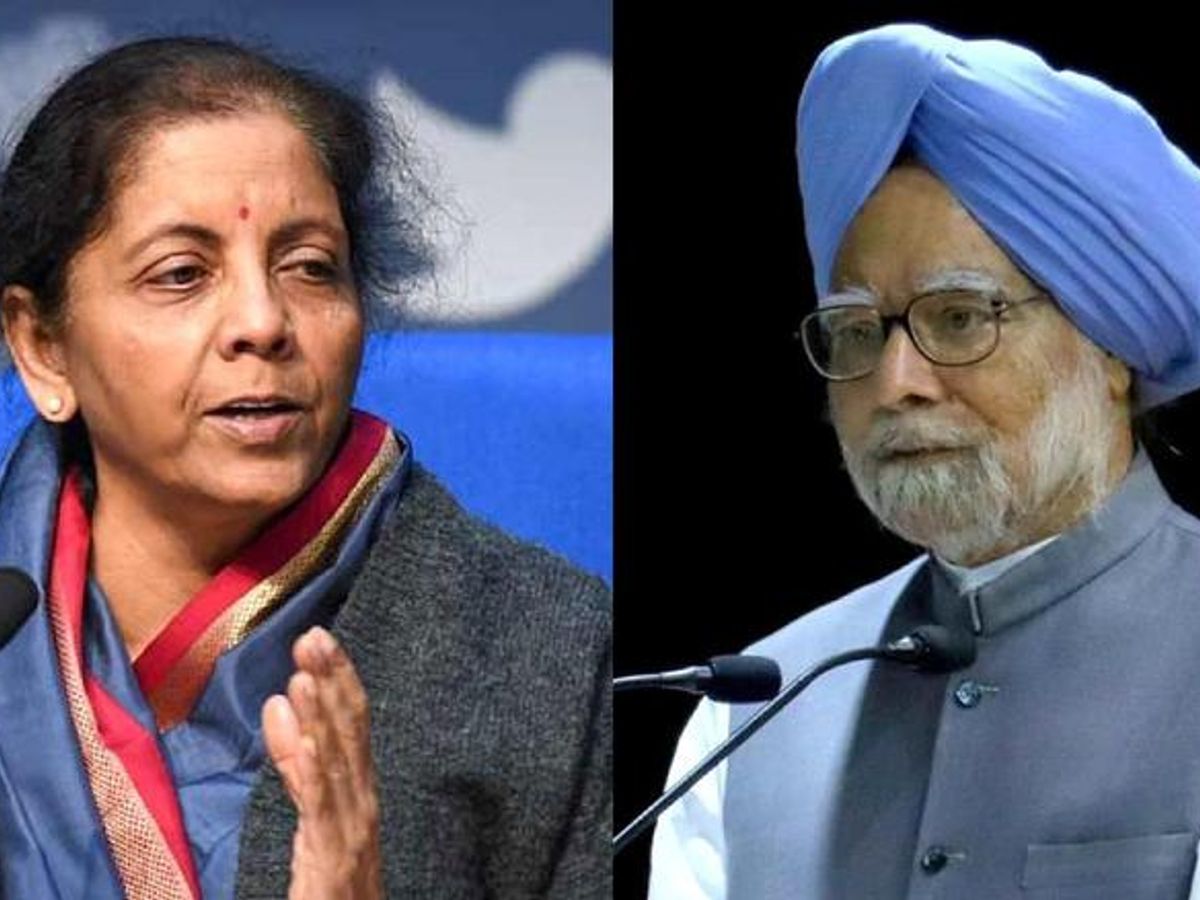 Did Not Expect This From You: FM Sitharaman On Manmohan's Criticism Of  Govt's Economic Policy
