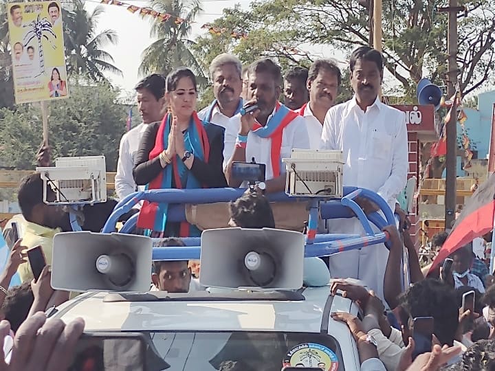 Local body election | DMK rule - Thirumavalavan's campaign is the reason why Sanparivar cannot vote in Tamil Nadu Local body election | தமிழகத்தில் சங்பரிவர் வாலட்ட முடியாதற்கு காரணம் திமுக ஆட்சி - திருமாவளவன் பரப்புரை
