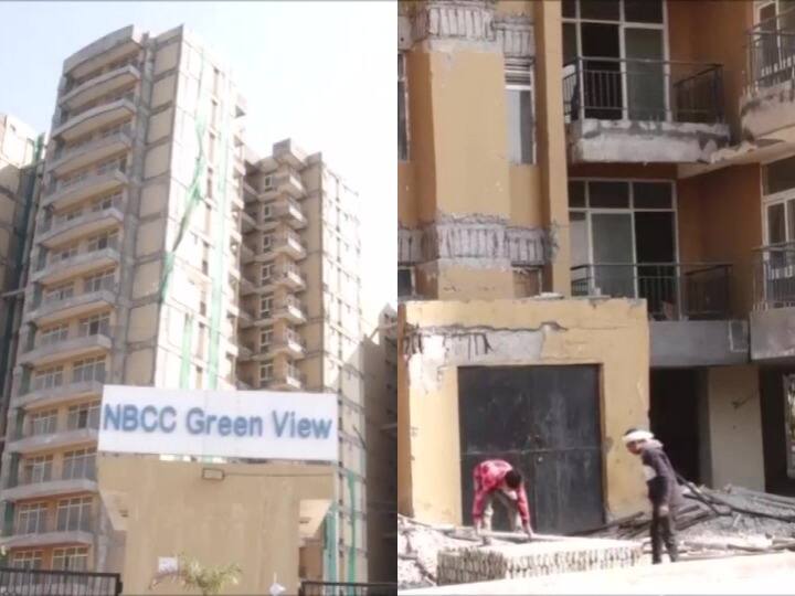 Gurugram district administration instructs to vacate a dilapidated building in NBCC Green View society till 1st march Gurugram News: गुरुग्राम में हाउसिंग की 'असुरक्षित' बिल्डिंग खाली करने का निर्देश, प्रशासन ने 1 मार्च तक का दिया समय