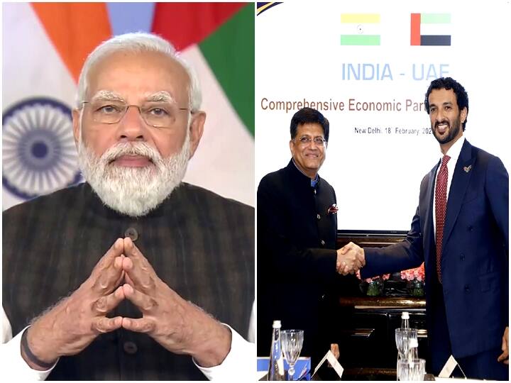 India-UAE Sign Trade Pact, PM Narendra Modi Says Bilateral Trade Will Rise To USD 100 Billion In 5 Years India-UAE Sign Trade Pact, PM Modi Says Bilateral Business Expected To Rise To $100 Bn In 5 Years