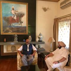 Captain Amarinder Singh Bungalow: 35 करोड़ के इस भव्य बंगले में रहते हैं अमरिंदर सिंह, देखें अंदर से है कितना आलीशान