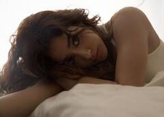 Janhvi Kapoor Goes Sultry In New Photoshoot While Posing In A White Co-Ord Set