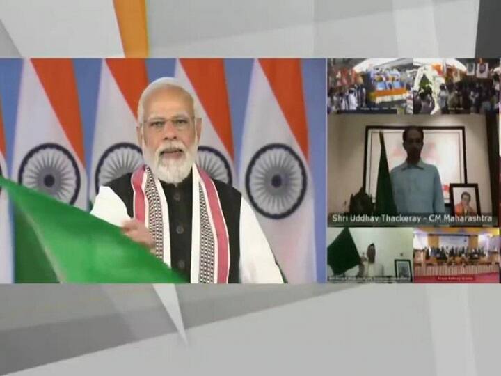 PM Modi inaugurat 2 rail lines between Thane & Diva Maharashtra: PM Modi ने किया Thane-Diva Railway Line का उद्घाटन, कहा- मुंबई वासियों के जीवन में लाएंगी बड़ा बदलाव