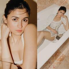 Alia Bhatt: బాత్ టబ్ లో అలియా, స్టైలిష్ ఫొటోలతో పిచ్చెక్కిస్తోంది