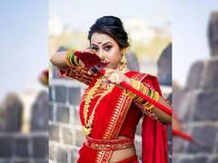 Meenal Shah : ‘महाराष्ट्राची वाघीण’, ‘शिवजयंती’निमित्ताने ‘बिग बॉस’ फेम मीनल शहाचं खास फोटोशूट!