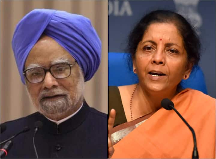 Finance Minister Nirmala Sitharaman's Sharp Rebuttal After Former PM Manmohan Singh Attacks PM Modi Manmohan Singh पर Nirmala Sitharaman का पलटवार, कहा- आपने भारत को कमजोर बनाया, देश में भीषण महंगाई भी रही