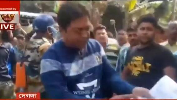 North 24 Pargana : অনাস্থা প্রস্তাব আনাকে ঘিরে রণক্ষেত্র দেগঙ্গা, TMC সভাপতিকে লক্ষ্য করে 'বোমাবাজি' |Bangla News