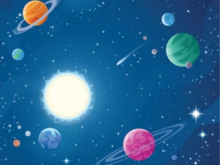 Небо планеты солнечной системы. Планета в иллюстраторе. Космос Illustrator. Планеты космос иллюстратор\. Планета фон детский.