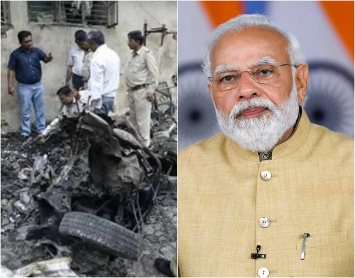 Ahmedabad Bomb Blast: Narendra Modi went to the blast site despite the police's refusal ANN Ahmedabad Bomb Blast: पुलिस की मनाही के बावजूद विस्फोट वाली जगह गए थे Narendra Modi, लिया था ये एक्शन