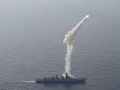 Watch: नौसेना के पोत INS विशाखापत्तनम ने किया ब्रह्मोस सुपरसोनिक क्रूज़ मिसाइल का परिक्षण