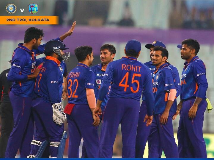 IND vs WI, 2nd T20: India won the match by 8 runs against West Indies at Eden Garden Stadium IND vs WI,  Innings Highlight: விறுவிறுப்பான ஆட்டத்தில் இந்தியா 8 ரன்கள் வித்தியாசத்தில் வெற்றி...! டி20 தொடரையும் கைப்பற்றி அசத்தல்...!