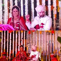 Vikrant Massey Wedding: विक्रांत मैसी ने शीतल ठाकुर संग लिए सात फेरे, लाल जोड़ा पहने नजर आईं मिर्जापुर फेम एक्टर की दुल्हन, यहां देखें पहली तस्वीरें