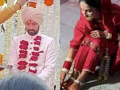 Vikrant Massey Wedding: विक्रांत मैसी ने शीतल ठाकुर संग लिए सात फेरे, लाल जोड़ा पहने नजर आईं मिर्जापुर फेम एक्टर की दुल्हन, यहां देखें पहली तस्वीरें