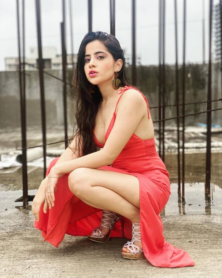 व्हॅलेंटाईन डेच्या दिवशी उर्फीने इंस्टाग्रामवर एक पोस्ट केली होती. तिच्या त्या पोस्टला पंजाबी गायक कुंवर याने कमेंट केली होती. 'हॅपी वी डे उर्फी जी.' या कुवरच्या कमेंटमुळे उर्फीचे चाहते गोंधळात पडले आहेत. कुंवर याने नुकताच सोशल मीडियावर एक फोटो शेअर केला आहे. त्यामध्ये उर्फी आणि तो फोटोसाठी पोज देताना दिसत आहेत. (photo:Urfijaved/insta)