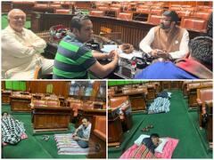 Karnataka Assembly: कर्नाटक मंत्री के इस्तीफे पर अड़े कांग्रेस के विधायक, रातभर विधानसभा में करते रहे प्रदर्शन, जानें क्या है पूरा मामला