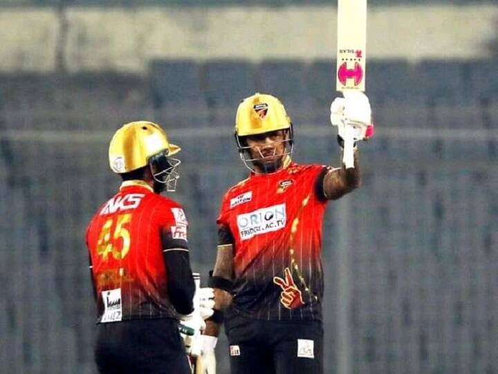 Watch: Sunil Narine On Fire, Hits Blistering Fifty In Bangladesh Premier League Final BPL 2022: सुनील नारायणची तुफानी खेळी, 23 चेंडूत झळकावलं अर्धशतक