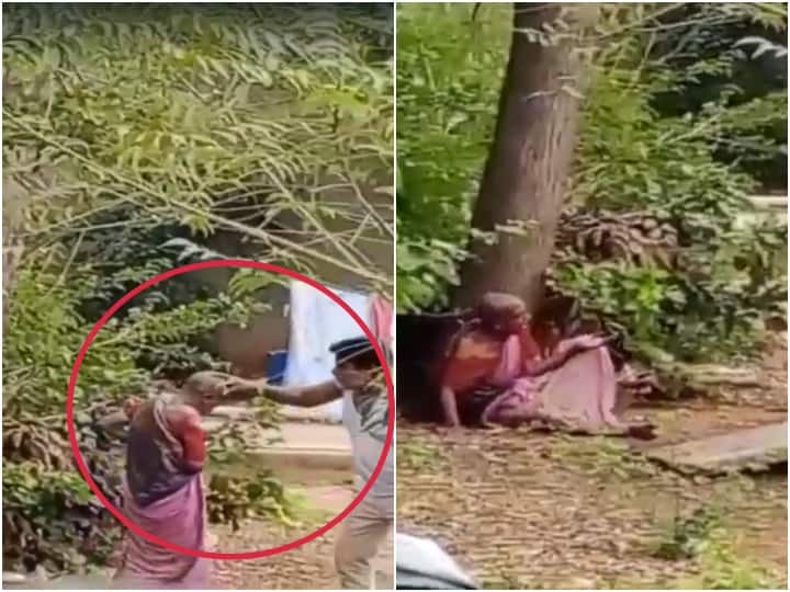 Guntur district son brutally attacks age old mother video viral Viral Videos: గుంటూరు జిల్లాలో కన్నతల్లిపై కిరాతక కొడుకు అమానుష దాడి