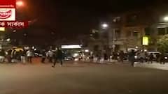 Park Circus: প্রায় ৪৫ মিনিট পর অবরোধ উঠল পার্ক সার্কাসে। Bangla News