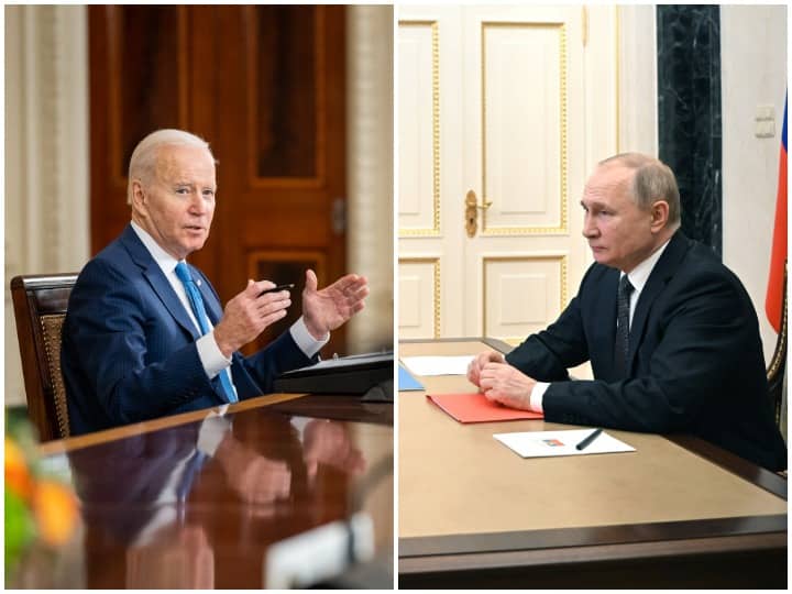 US President Joe Biden announces to give military aid to Ukraine against Russia अमेरिकी राष्ट्रपति जो बाइडेन का ऐलान, 'रूस के खिलाफ यूक्रेन को देंगे सैन्य मदद', प्रतिबंध भी लगाए