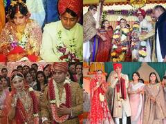 Dimple Yadav से Aparna Yadav तक, देखिए दुल्हन के लिबास में कैसे सजी थींं Mulayam Singh Yadav की बहुएं