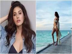 Amrita in Bikini : மாலத்தீவில் பிகினி உடையில் அசத்தும் தனுஷ் பட ஹீரோயின்...! வைரல் பிக் உள்ளே..!