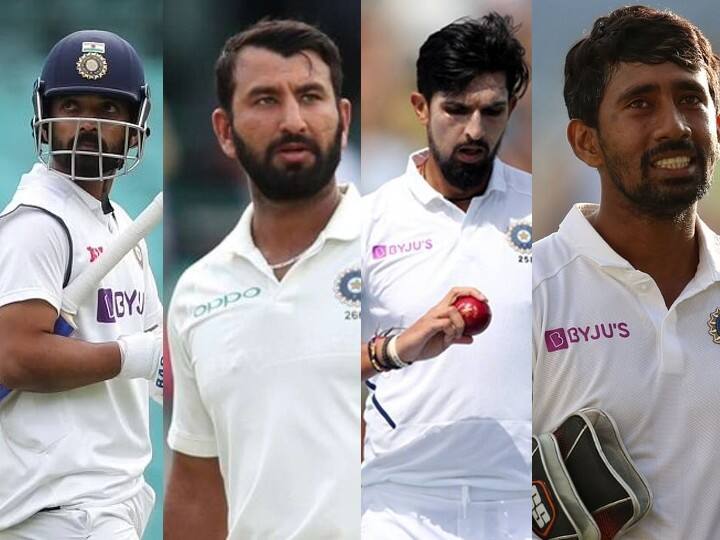 Team India के चार सीनियर खिलाड़ियों को चयनकर्ताओं का संदेश, 'पहले रणजी में रन बनाओ, विकेट निकालो फिर देश के लिए खेलो' Indian Test Team For Sri Lanka series Ajinkya Rahane Cheteshwar Pujara Ishant shrama Wriddhiman Saha dropped Selectors Message to Senior palyers Team India के चार सीनियर खिलाड़ियों को चयनकर्ताओं का संदेश, 'पहले रणजी में रन बनाओ, विकेट निकालो फिर देश के लिए खेलो'