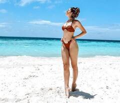 દરિયા કિનારે Alaya F નો હોટ અંદાજ જોવા મળ્યો, જુઓ તસવીરો