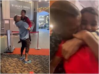 Shikhar Dhawan Meets Son Zoravar After 2 Years, Video Of Emotional Reunion Goes Viral