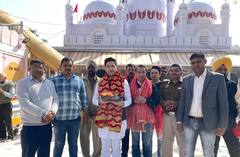 ਚੋਣ ਪ੍ਰਚਾਰ ਖਤਮ ਹੋਣ ਤੋਂ ਬਾਅਦ ਪੰਜਾਬ ਦੀ ਅਮਨ-ਸ਼ਾਂਤੀ ਅਤੇ ਖੁਸ਼ਹਾਲੀ ਲਈ ਰਾਘਵ ਚੱਢਾ ਨੇ ਟੇਕਿਆ ਮੱਥਾ