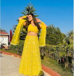 ਯੈਲੋ ਰੰਗ ਦੇ ਲਹਿੰਗੇ 'ਚ ਭੋਜਪੁਰੀ ਅਦਾਕਾਰਾ Akshara Singh ਨੇ ਦਿੱਤੇ ਕਾਤਲਾਨਾ ਪੋਜ਼, ਤਸਵੀਰਾਂ ਨੇ ਜਿੱਤਿਆ ਫੈਨਜ਼ ਦਾ ਦਿਲ