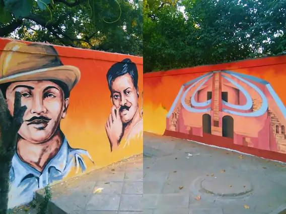 ਦਿੱਲੀ ਨੂੰ ਸੁੰਦਰ ਬਣਾਉਣ ਲਈ ਕੰਧਾਂ 'ਤੇ ਬਣੀਆਂ ਗਈਆਂ ਆਜ਼ਾਦੀ ਘੁਲਾਟੀਆਂ ਦੀਆਂ ਤਸਵੀਰਾਂ, ਵੇਖੋ ਤਸਵੀਰਾਂ