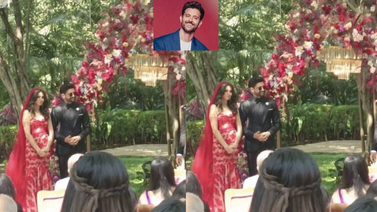 Farhan Shibani Wedding: farhan's close friend hrithik roshan came with his parents Farhan Shibani Wedding: ফারহান-শিবানীর বিয়েতে হাজির হৃত্বিক রোশন, ছবি ভাইরাল