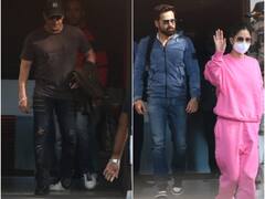 Salman Khan And Katrina Kaif Return To Mumbai After Wrapping 'Tiger 3' Delhi Schedule