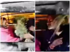 Watch: ऑटो में सवार ताऊ हुए रोमांटिक, ऐसी हरकत की तो ताई ने कर दी धुनाई