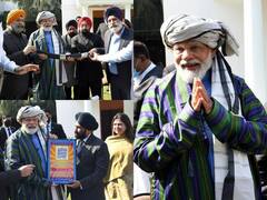 Afghanistan से लौटे हिंदू-सिख समुदाय के लोगों ने PM Modi से की मुलाकात, सामने आईं तस्वीरें