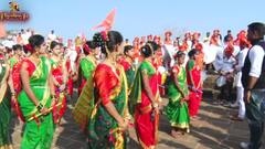 Shiv Jayanti : झुलवा पाळणा बाळ शिवाजीचा; शिवरायांच्या जन्मोत्सवानिमित्त शिवनेरीवर उत्साह, पाहा खास फोटो