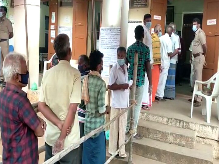 TN local body election 2022 voting | தேனி , திண்டுக்கல் மாவட்டங்களில் வாக்குப்பதிவு விறுவிறு