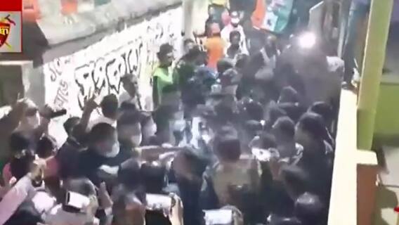 Suvendu Adhikari election campaign: শুভেন্দু অধিকারীর দেহরক্ষীদের বিরুদ্ধে মারধরের অভিযোগ মন্ত্রী অখিল গিরির পুত্রের।Bangla News