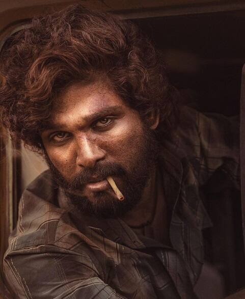 साउथ इंडियन सुपरस्टार अल्लू अर्जुन ने 'पुष्पा' में जो लुक अपनाया वो शायद ही उन्होंने पहले भी कभी किया हो.अल्लू के इस लुक के हर जगह चर्चे हो रहे हैं.